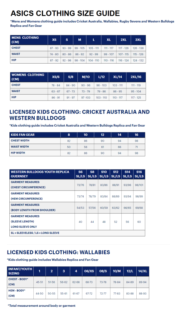 Australia Wallabies ARU World Cup Short Coverall Sizes 000-1!