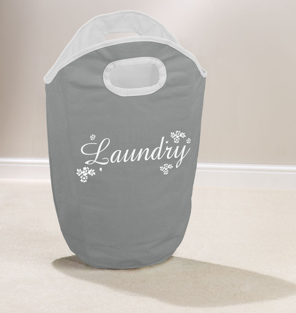 Laundry washing bag basket storage bin dirty clothes diamante eBay