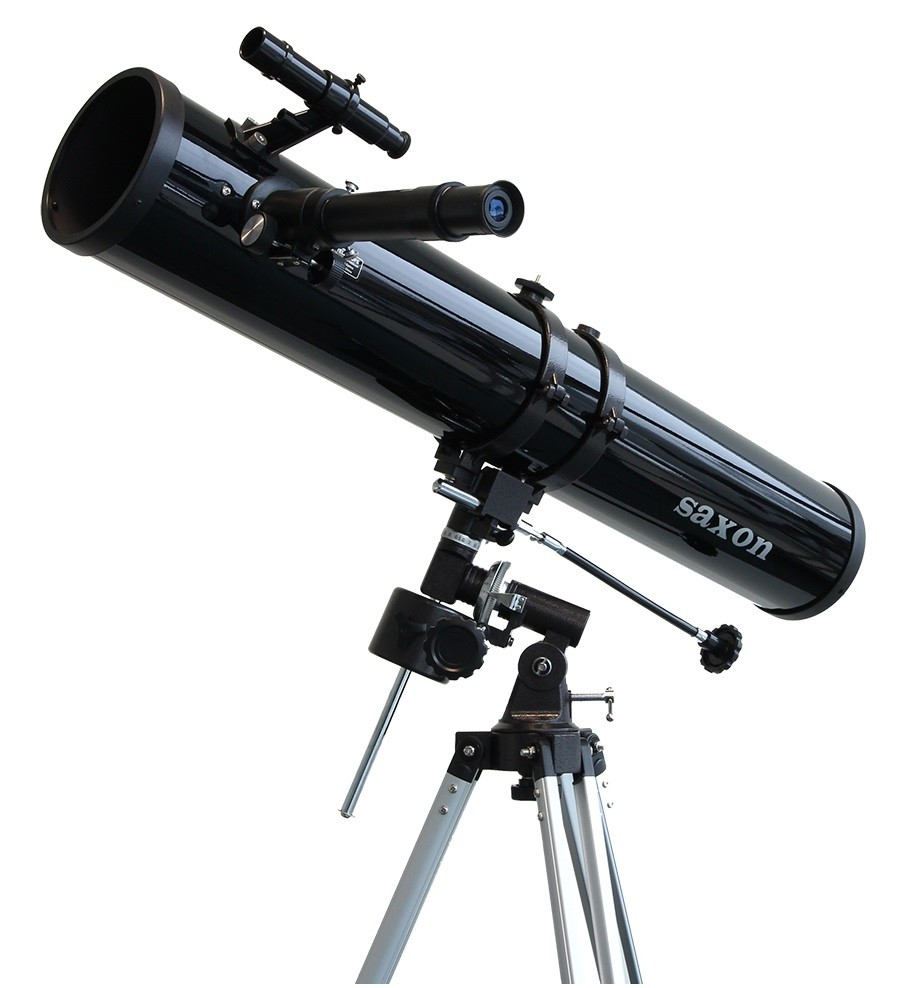 Saxon 4.5 inch Reflector Telescope 1149EQ eBay
