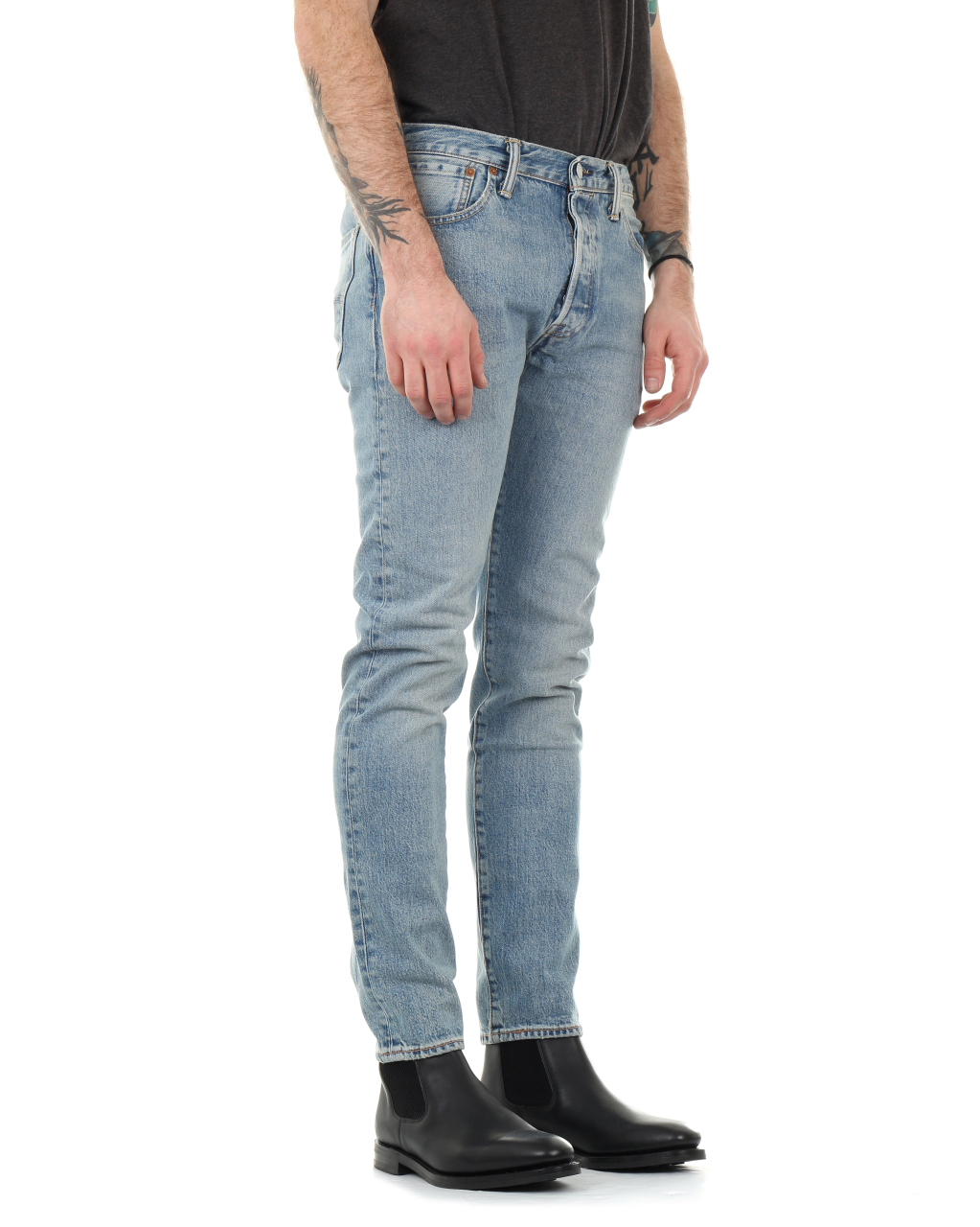 X Levis 501 SKINNY Mens Jeans - Hillman | eBay