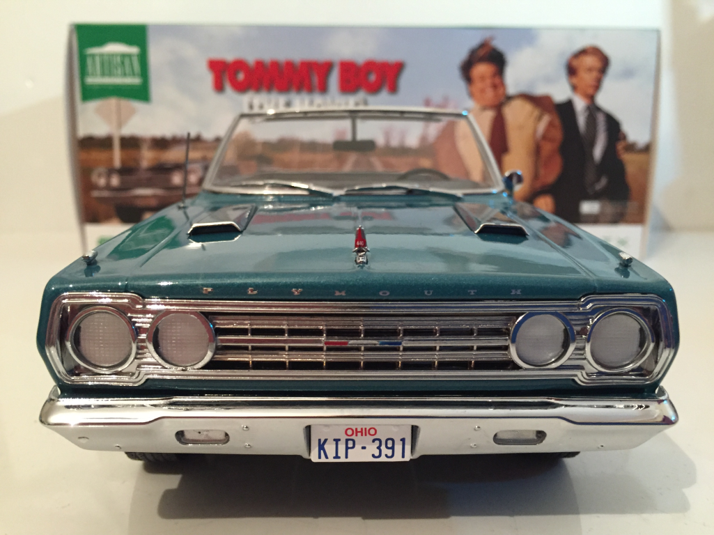 1/18 Greenlight 1967 Plymouth Belvedere GTX Tommy Boy Movie Diecast Model 19005 