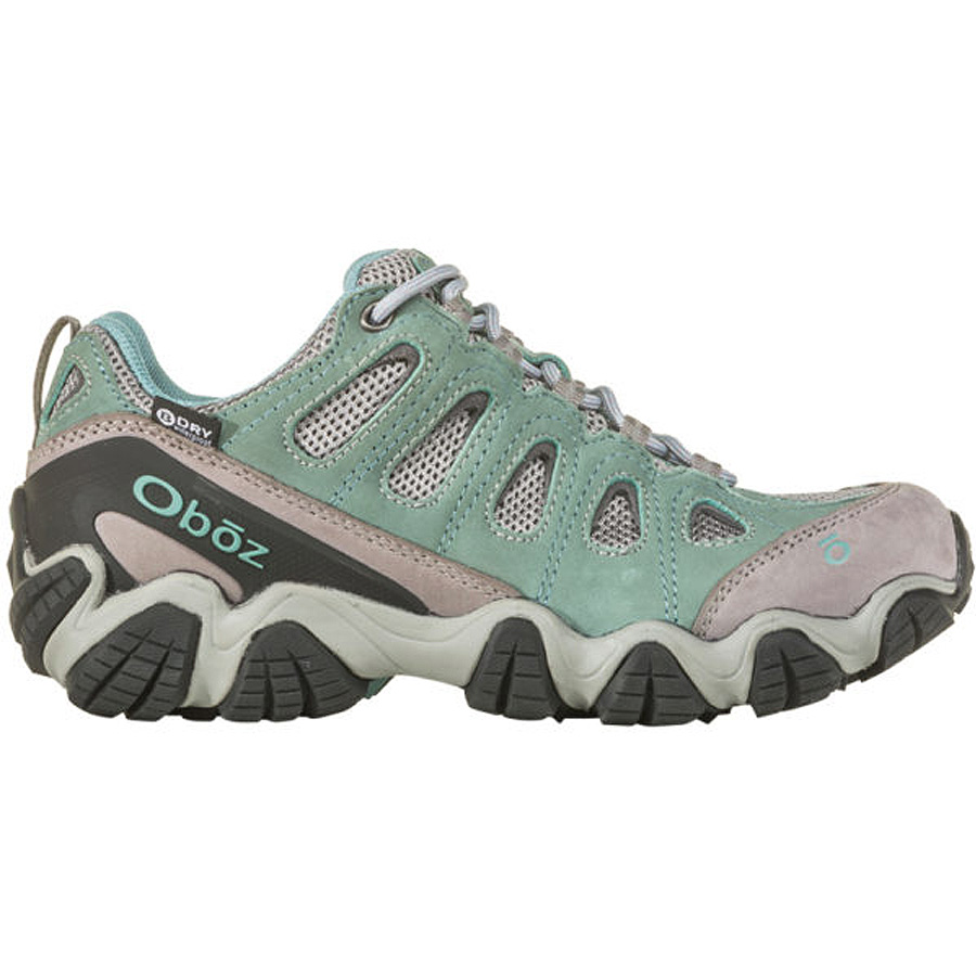 oboz women's sawtooth low bdry waterproof hiking shoes