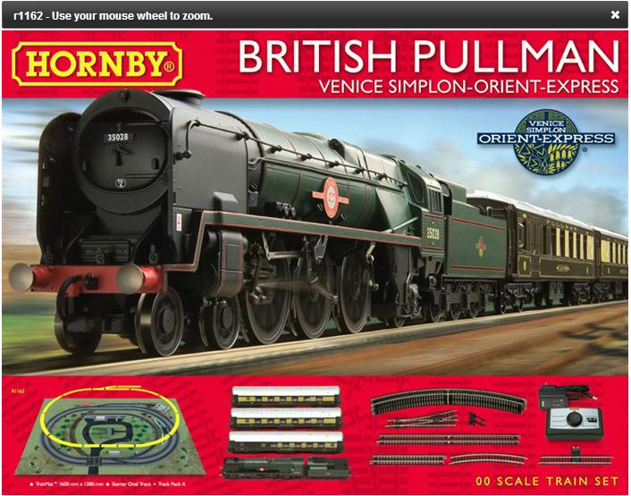 Hornby R1162 The Orient Express Train Set OO Gauge eBay